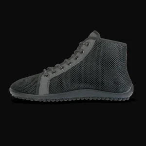 Sneaker^leguano Aktiv Plus Lavaschwarz Barfußschuhe